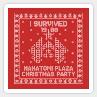 I Survived the 1988 Nakatomi Plaza Christmas Party Sticker